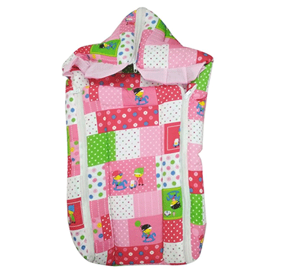 love baby double chain sleeping bag (pink)
